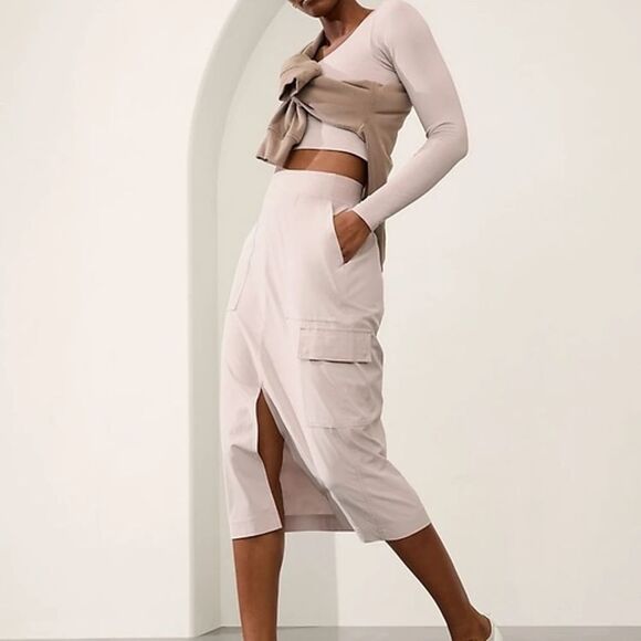 NWT BROOKLYN HEIGHTS HIGH RISE CARGO SKIRT SIZE 8 - Picture 2 of 8